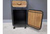 Industrial Bedside Cabinet