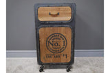 Industrial Bedside Cabinet