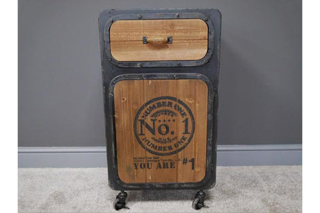 Industrial Bedside Cabinet