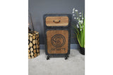 Industrial Bedside Cabinet