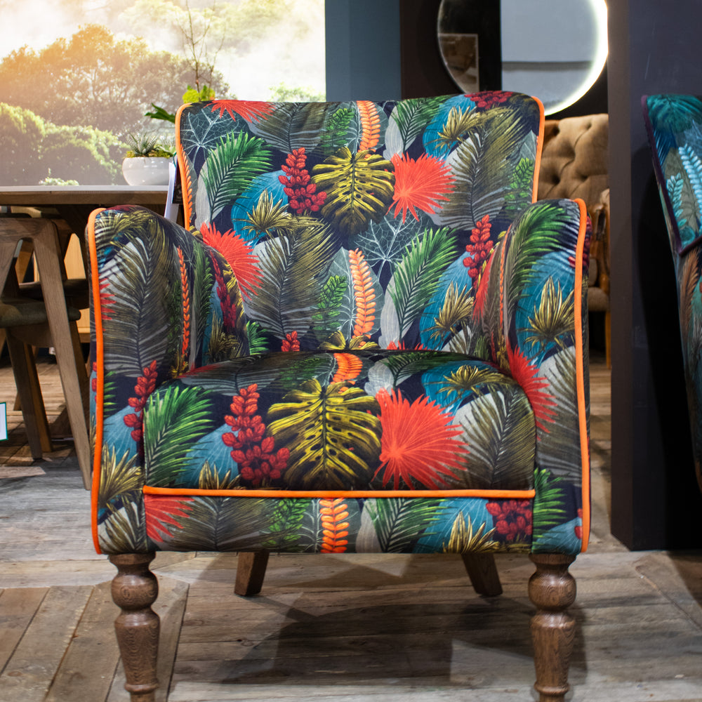 Howden Chair Fast Track - (Tropical Leaf - Toucan) - Fast Track