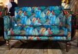Howden 2 Seater Fast Track -(Tropical Leaf - Kingfisher) - Fast Track