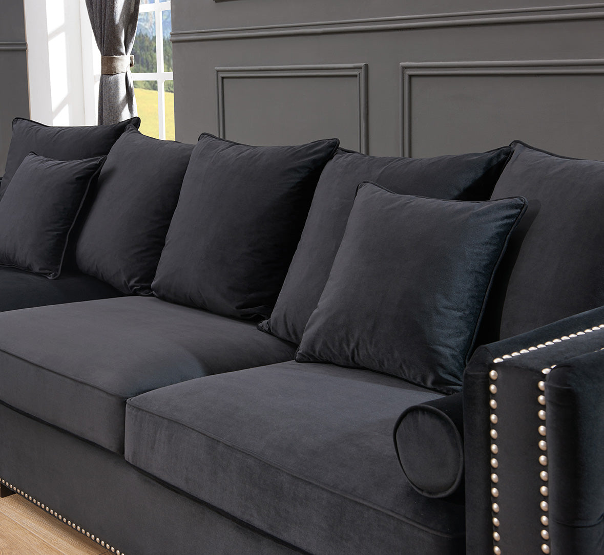 Black Moscow Corner Suite- Left *Special*
