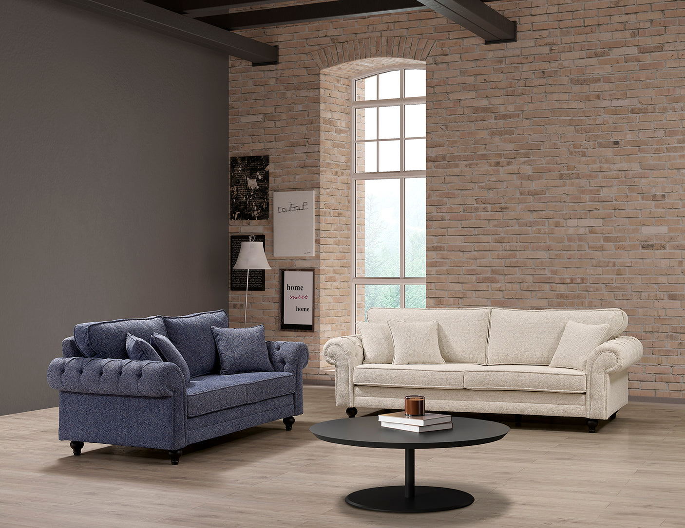 Chelsea 3 Seater - Cream