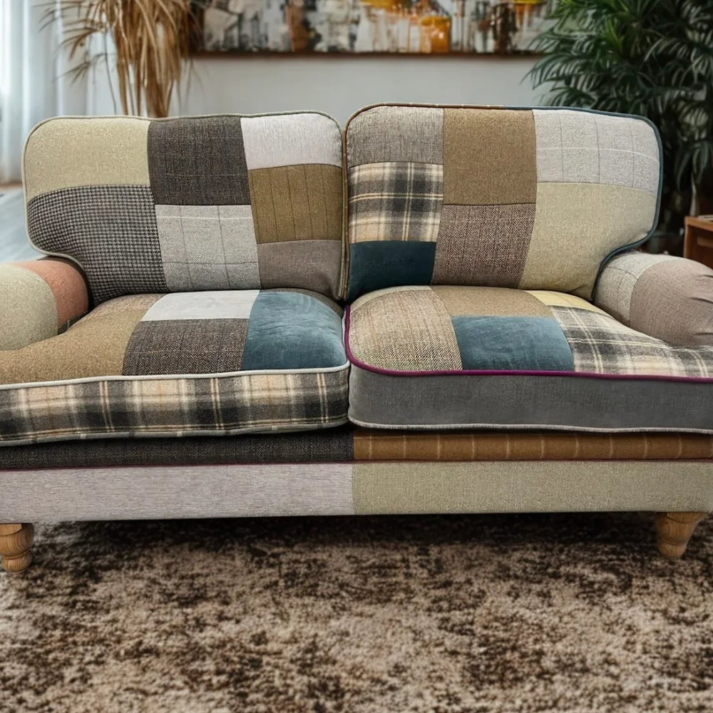 Hawksworth Patchwork 2.5 Seater - Feather Cushion