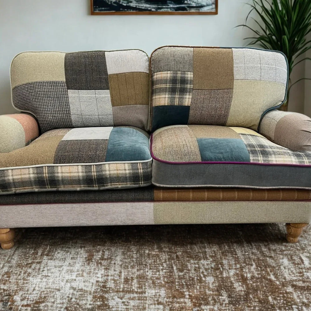 Hawksworth Patchwork 2.5 Seater - Feather Cushion