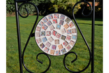 Mosaic Table & Two Chairs (T42) - 6674