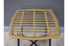Rattan Table & Two Chairs