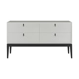 Pasadena Chest of 4 Drawers - Cool Grey