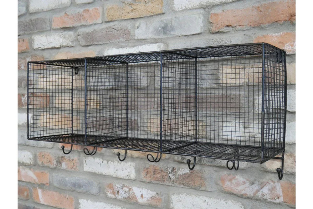 Shelf Unit With Hooks