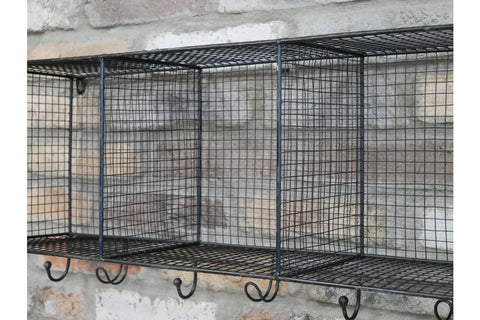 Shelf Unit With Hooks