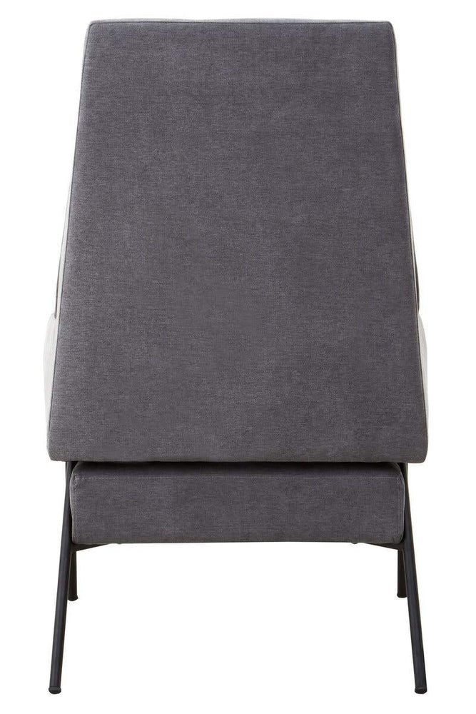 Luxe Ash Velvet Armchair