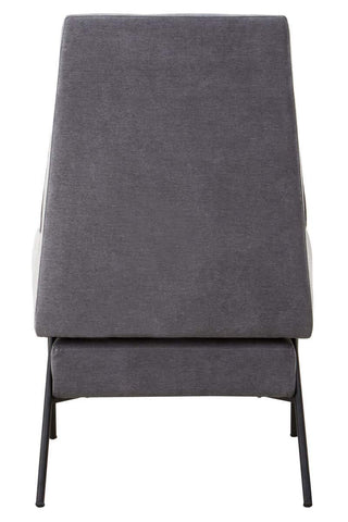 Luxe Ash Velvet Armchair