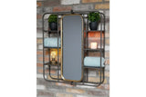 Wall Unit With Mirror