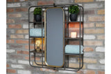 Wall Unit With Mirror