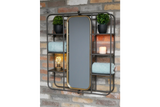 Wall Unit With Mirror - 6720