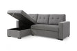 Lincoln Interchangeable Corner Sofa Bed - Grey