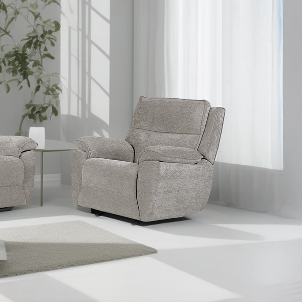 Midtown Recliner Chair - Light Grey (Special)