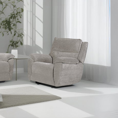 Midtown Recliner Chair - Light Grey (Special)