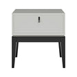 Pasadena 1 Drawer End Table - Cool Grey