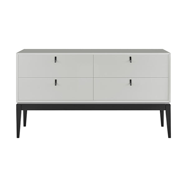 Pasadena Chest of 4 Drawers - Cool Grey