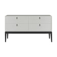 Pasadena Chest of 4 Drawers - Cool Grey
