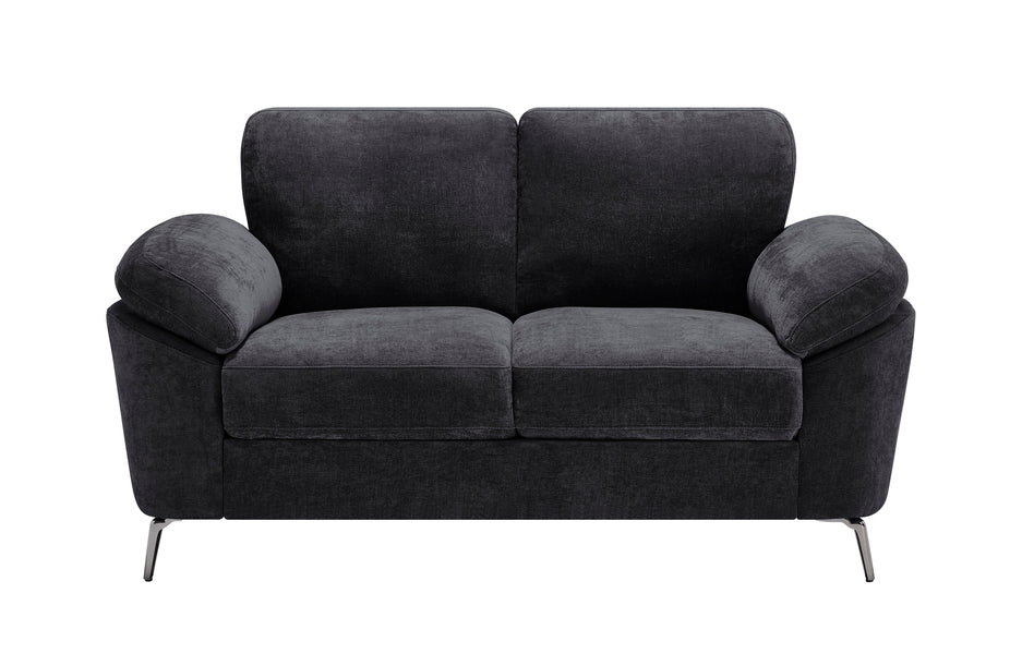 Camden 2 Seater-Black