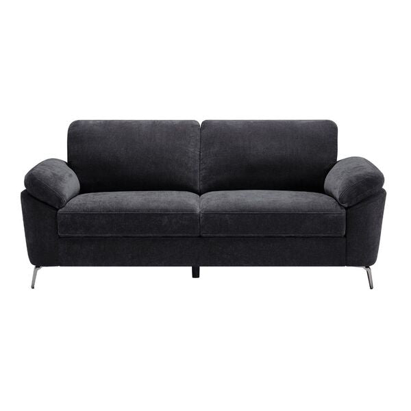 Camden 3 Seater-Black