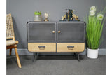 Retro Industrial Storage Cabinet