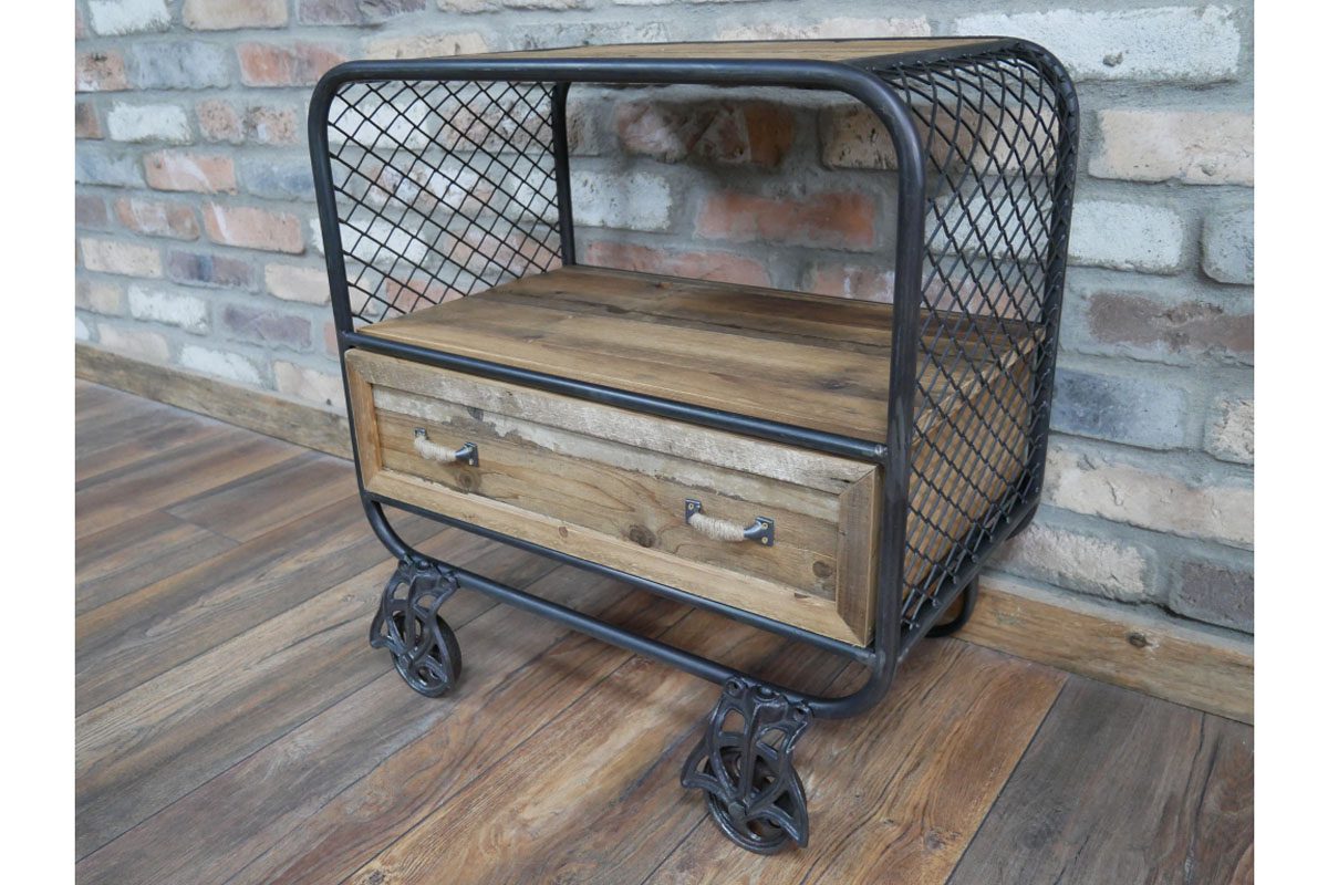 Rustic Industrial Cabinet