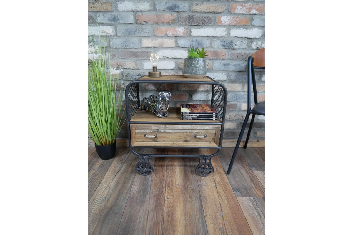 Rustic Industrial Cabinet