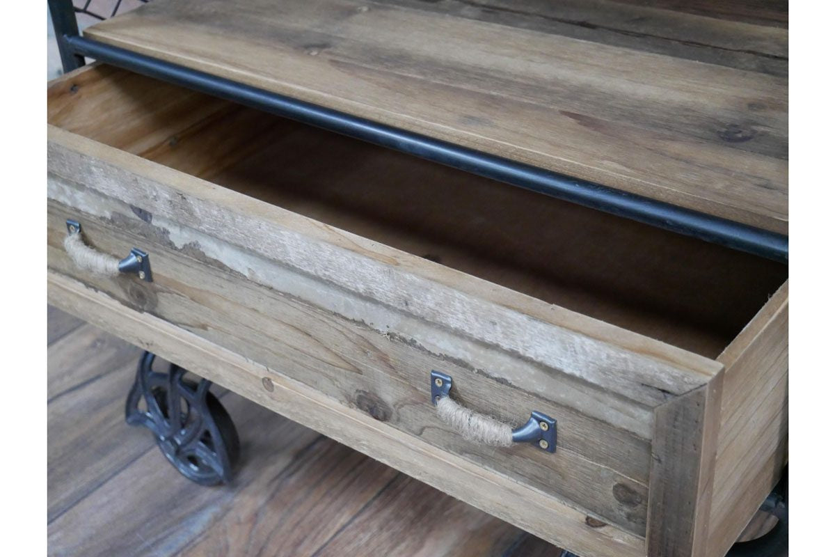 Rustic Industrial Cabinet