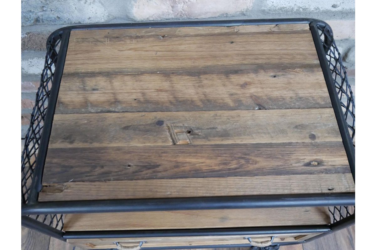 Rustic Industrial Cabinet