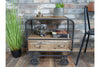 Rustic Industrial Cabinet
