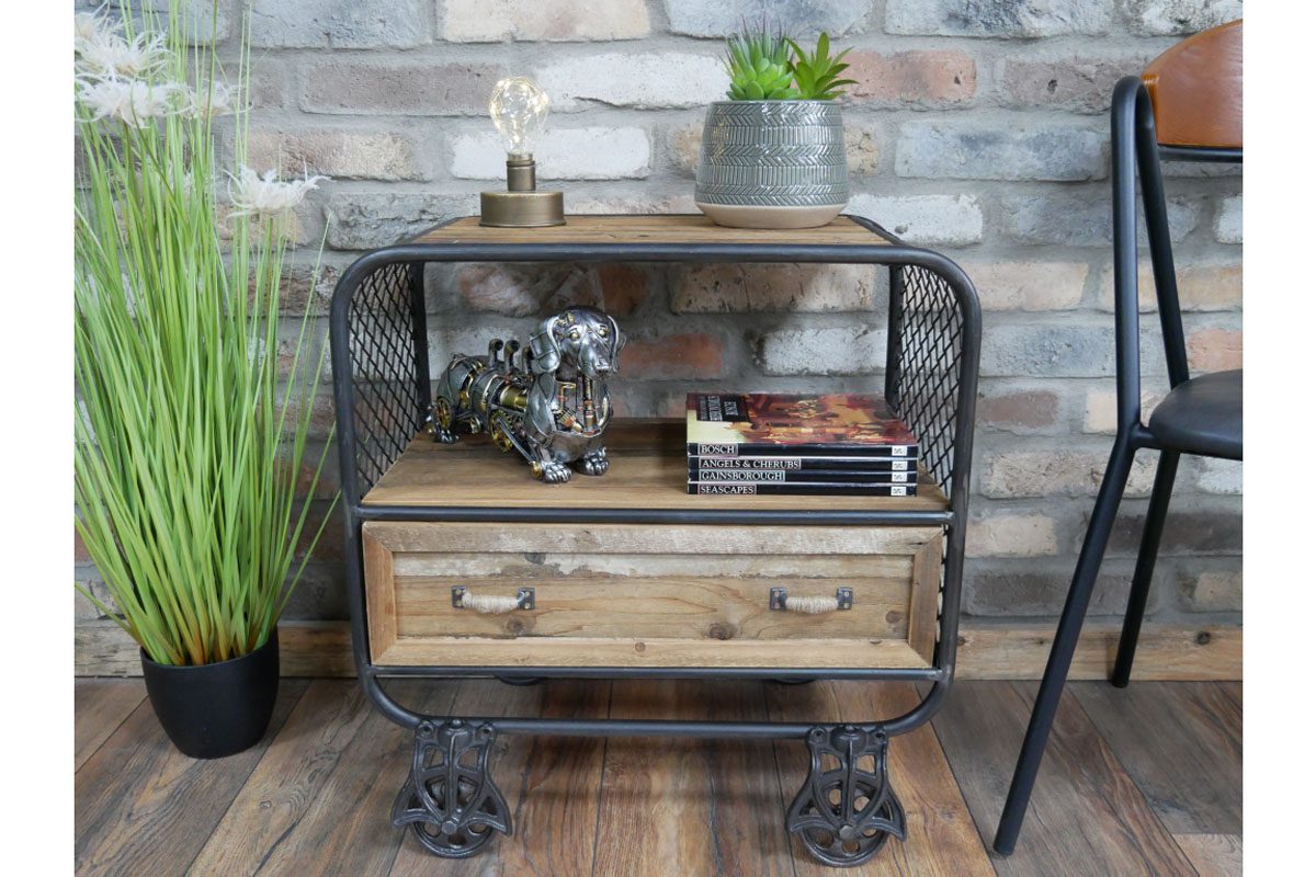 Rustic Industrial Cabinet