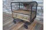 Rustic Industrial Cabinet - 6821