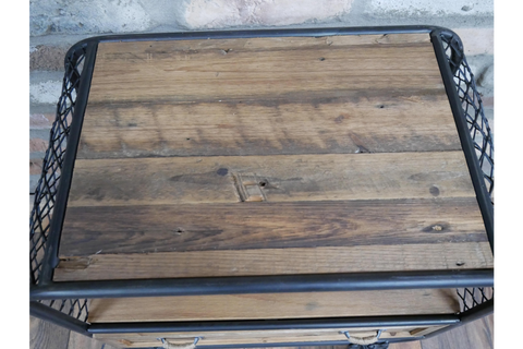 Rustic Industrial Cabinet - 6821