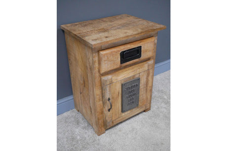Industrial Bedside Cabinet