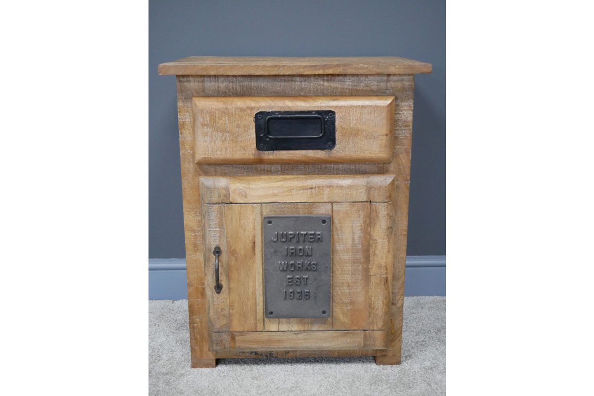 Industrial Bedside Cabinet