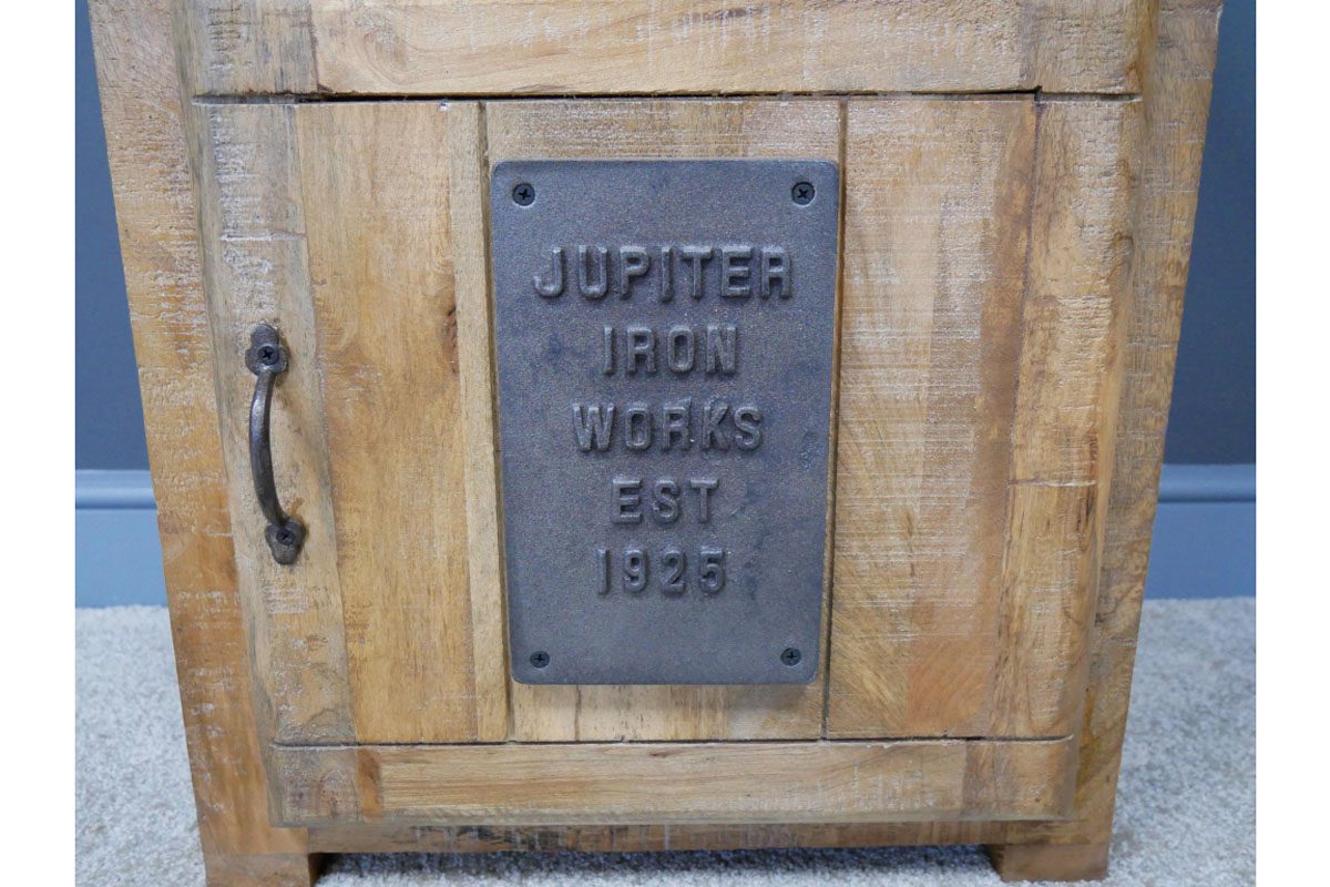 Industrial Bedside Cabinet