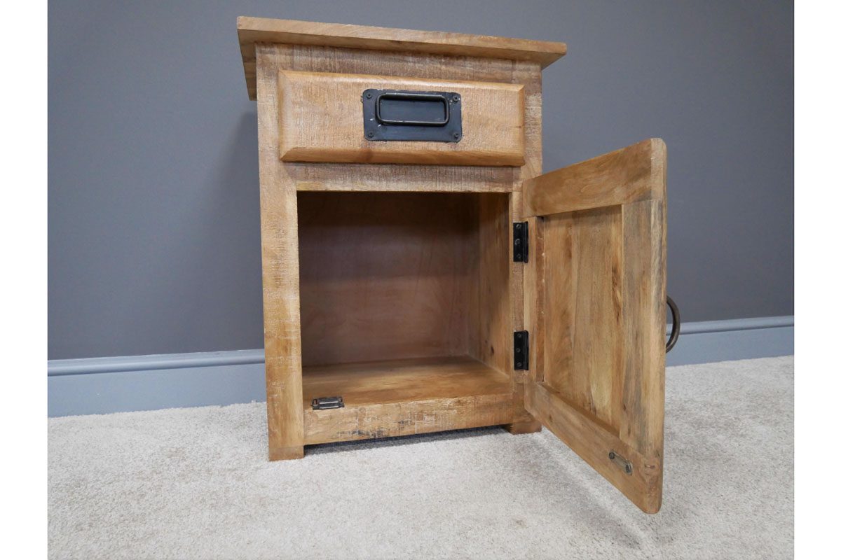 Industrial Bedside Cabinet