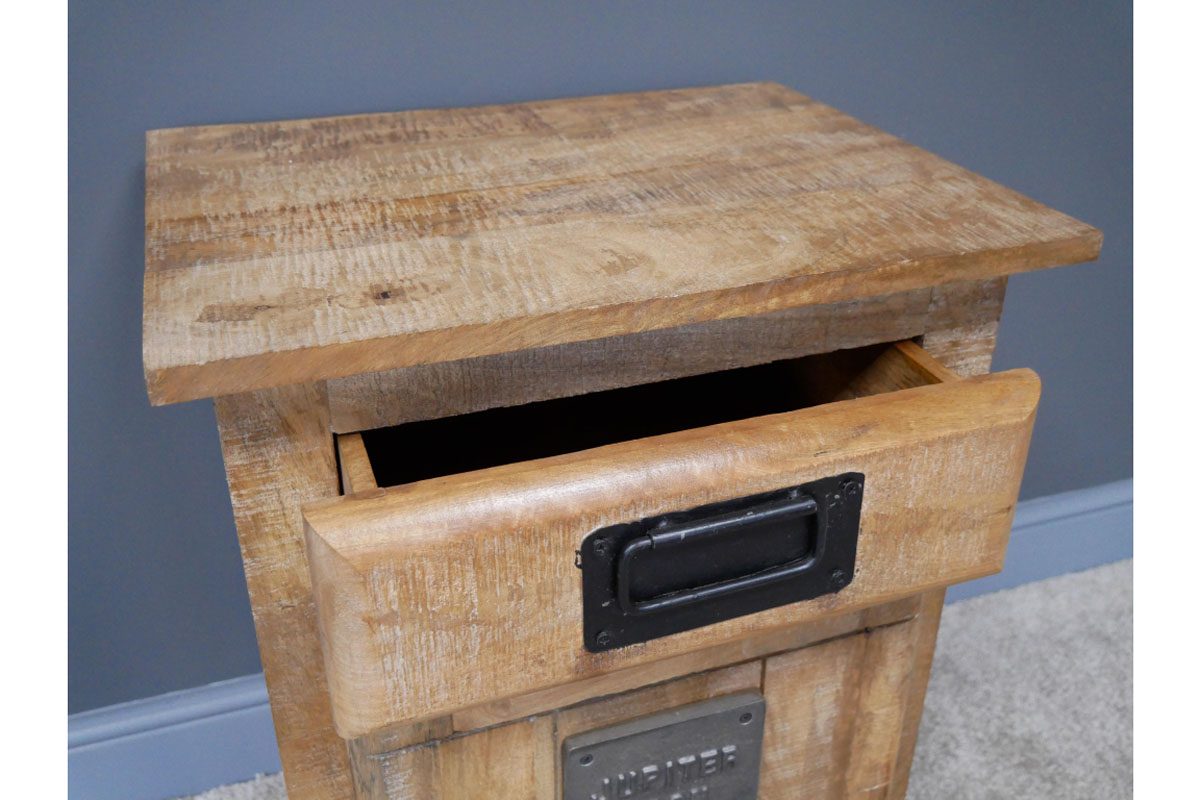 Industrial Bedside Cabinet