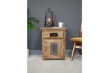 Jupiter Industrial Bedside Cabinet - 6831