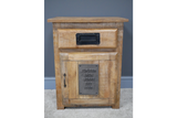 Jupiter Industrial Bedside Cabinet - 6831