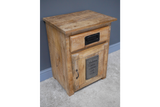Jupiter Industrial Bedside Cabinet - 6831