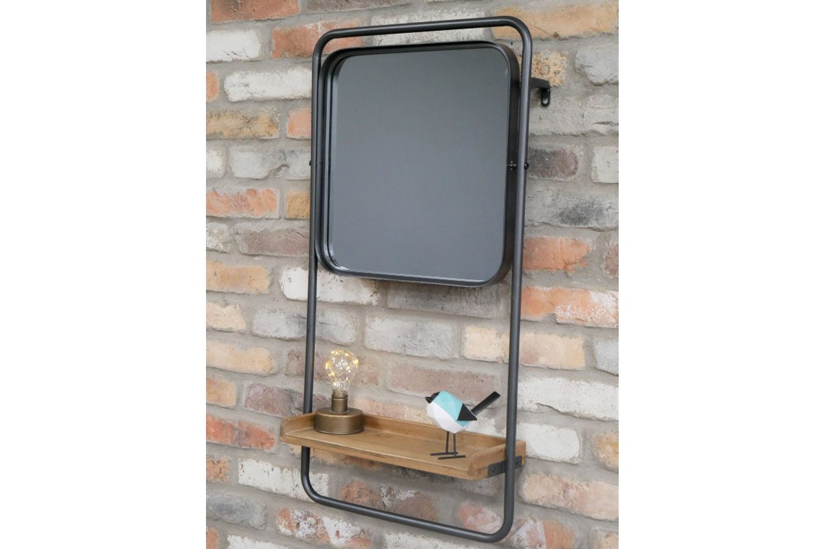 Mirror & Shelf
