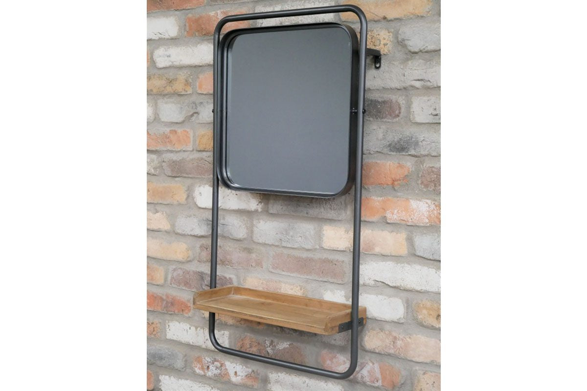 Mirror & Shelf