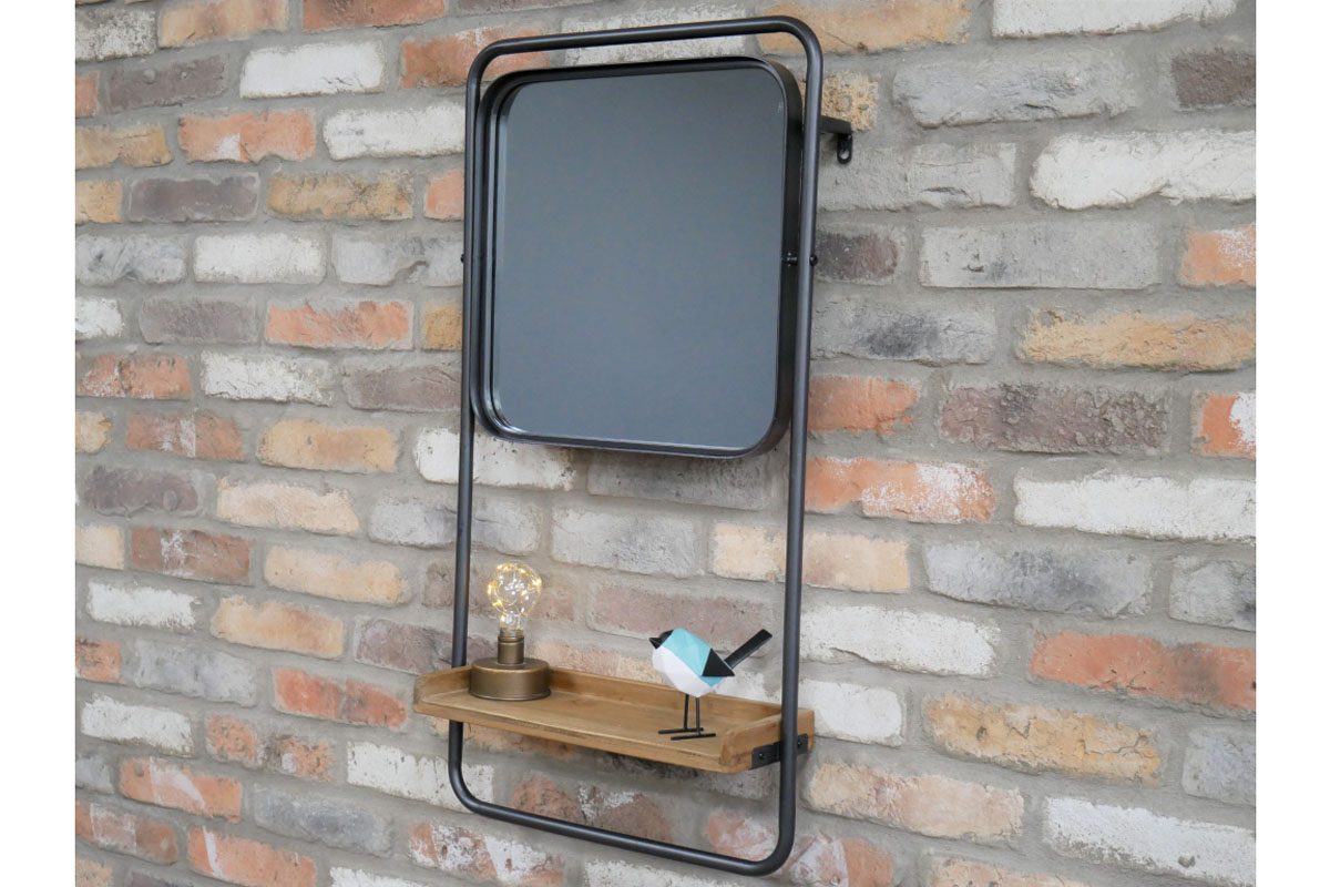 Mirror & Shelf
