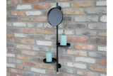 Utility Mirror And Shelves - 6850