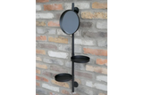 Utility Mirror And Shelves - 6850
